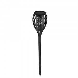 Lampa solara cu efect de flacara tip tarus - 33 LED-uri, Soleil World, 58.5 x 10 cm, negru - Img 1