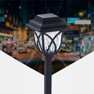 Set 6 bucati lampa solara decorativa pentru gradina, LED, IP44, 10 x 44 cm - Img 6