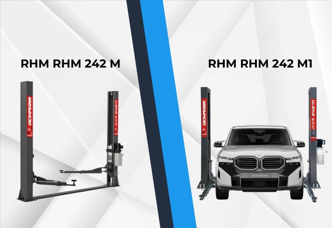Elevator 2 coloane Reihmann RHM 242 M vs. RHM 242 M1? Test de rezistență și eficiență în condiții reale de service