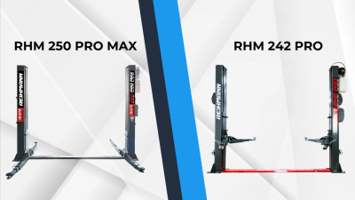 Elevator Reihmann RHM 250 pro MAX vs. RHM 242 pro - ce alegi dacă ai service mixt pentru SUV-uri și utilitare?