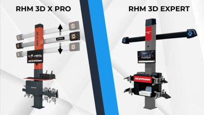 Aparat geometrie roți RHM 3D X PRO vs. RHM 3D EXPERT: care se calibrează mai rapid și reduce timpul de lucru?