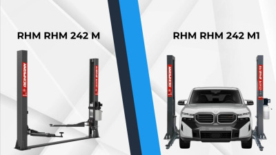 Elevator 2 coloane Reihmann RHM 242 M vs. RHM 242 M1? Test de rezistență și eficiență în condiții reale de service