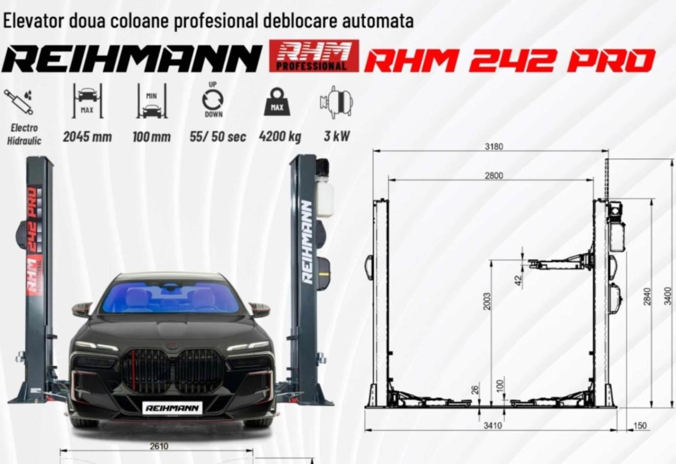 elevator Reihmann 242 pro