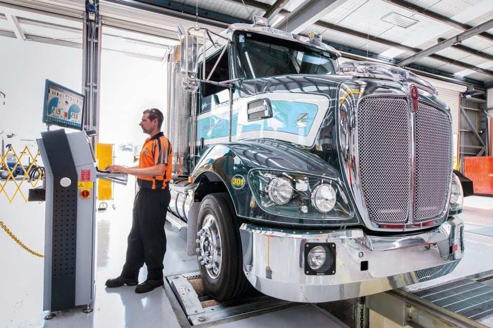 stand frână camion
