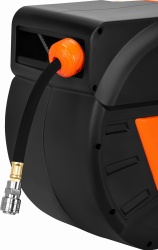 Rola furtun pneumatic cu strangere automata 15m+1,5m 1/4" KD2158 - Img 9
