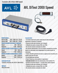 Turometru electronic AVL 20001
