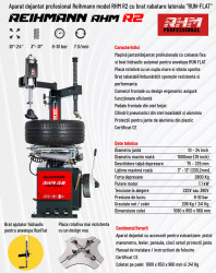 Dejantat Reihmann RHM R2 run-flat tehnic