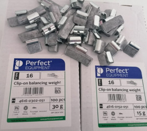 Contragreutati 20 gr pentru echilibrat roti jante aliaj marca PERFECT