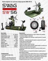 Masina dejantat roti camioane utilaje agricole SWAG SW 56 - Img 3