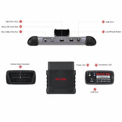 Tester diagnoză Autel MaxiCOM MK808S-TS 02
