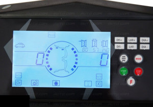 Aparat echilibrat roți RHM W260 cu ecran grafic LCD - Img 6