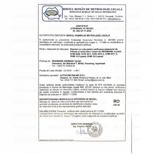 Fișa Stand frână camioane 18 tone clasa II - III REIHMANN RHM