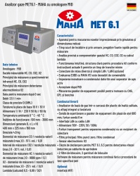 Analizor gaze MAHA MET 6.1