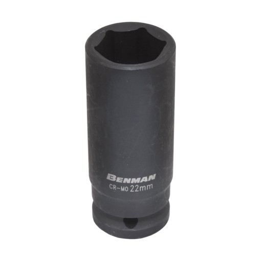 Cheie tubulara de impact CrMo, lunga 1/2'', 6 puncte, DIN3129