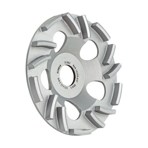 Platou diamantat segmentat-beton vechi