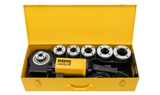 Clupa electrica de filetat REMS Amigo 2 set R, 1/2-2''