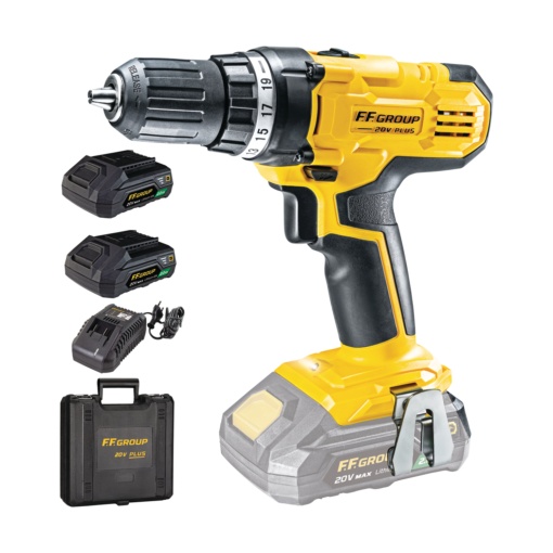 Masina de gaurit cu 2 acumulatori 20V-2.0Ah, CDD/40 20V Plus