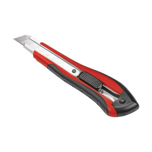 Cutter AutoLock, soft grip,2+1 lame 18mm