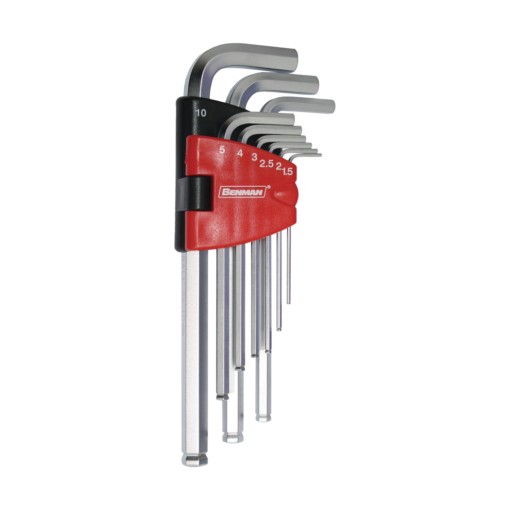 Set 9 chei imbus hexagonal lung 1.5-10mm