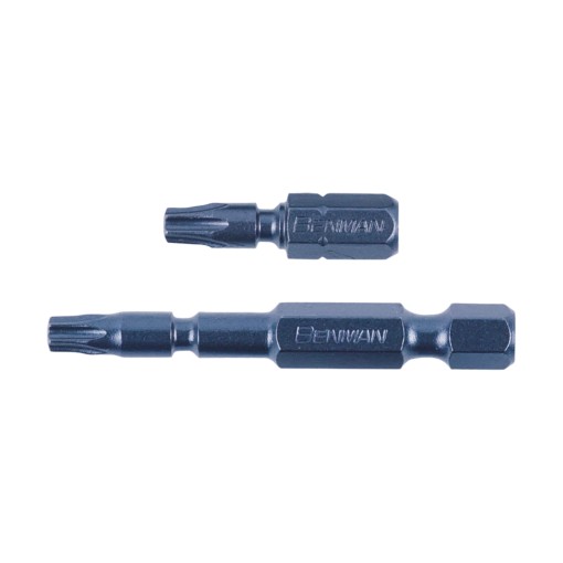 Varf insurubare TT (Torx cu gaura) de impact 1/4'', 2pcs
