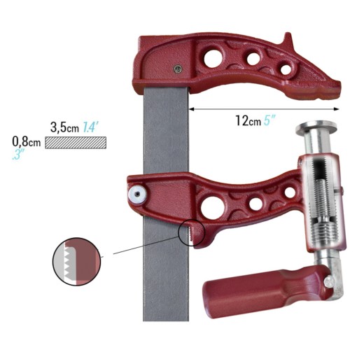Clema de strangere profesionala Maxipress F