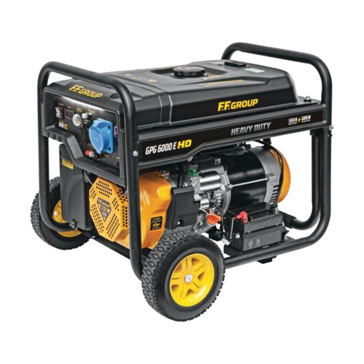 Generator de curent monofazat 6.0kVA, GPG 6000E HD, FF Group