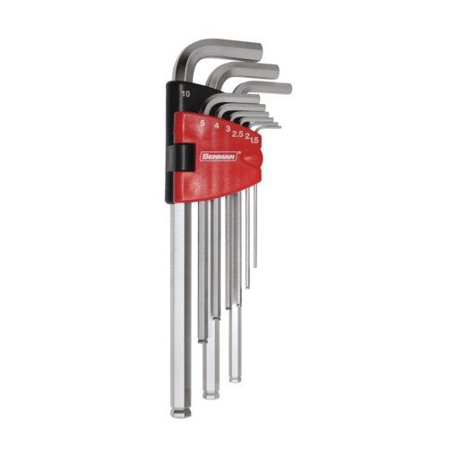 Set 9 chei imbus hexagonal extralung 1.5-10mm