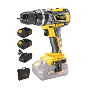 Masina de gaurit cu percutie cu 2 acumulatori 20V-5.0Ah, CHD/60-BL 20V Pro - Img 1