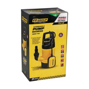 Pompa submersibila de drenaj, apa murdara DWSP 750 - Img 2