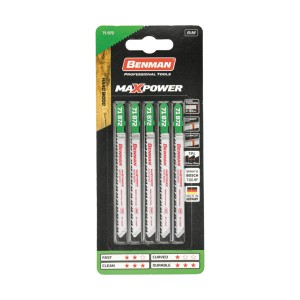 Set 5 panze pendular BiM pt lemn tare tip T101BF - Img 2