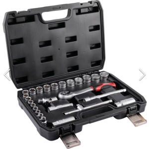 Trusa chei tubulare CrVa 3/8'', 26pcs Kennedy