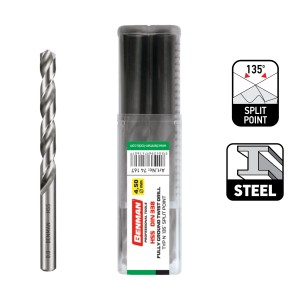 Burghiu pentru metal HSS-G, DIN338