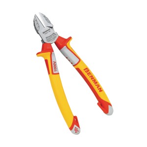 Cleste cu tais lateral curbat 1000V Solingen CrV - Img 1