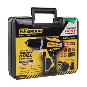 Masina de gaurit cu percutie cu 2 acumulatori 12V-2.0Ah, CHD12V Plus - Img 4