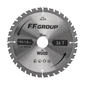 Panza ferastrau circular pentru lemn FF Group - Img 1