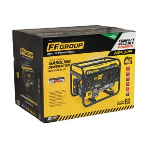 Generator de curent monofazat 3.0kVA, GPG 3000 Plus, FF Group - Img 2