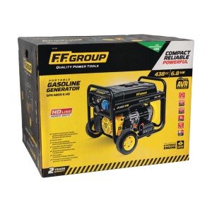 Generator de curent monofazat 6.8kVA, GPG 6800E HD, FF Group - Img 2