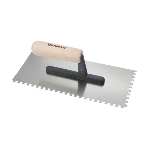 Gletiera cu dinti, inox