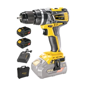 Masina de gaurit cu percutie cu 2 acumulatori 20V-4.0Ah, CHD/60-BL 20V Pro