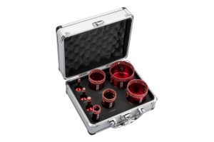 Set carote diamantate pentru gresie M14, 8pcs, Festa