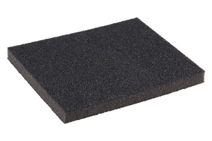 Burete abraziv flexibil 120x95x10mm