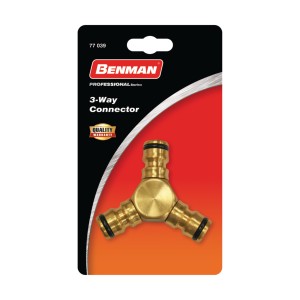 Conector rapid cu 3 cai alama - Img 2