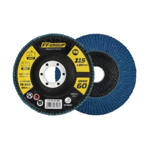 Disc abraziv lamelar frontal zirconiu, FF Group - Img 1