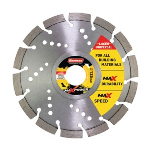 Disc diamantat segmentat MaxPower, beton armat - Img 1