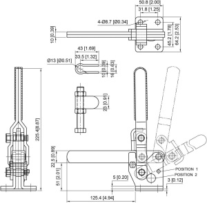 Dispozitiv de fixare pe verticala 450kgf - Img 2