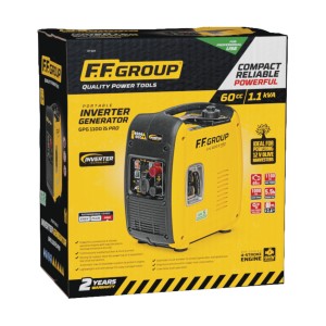 Generator de curent monofazat tip invertor 1.1kVA, GPG 1100iS Pro, FF Group - Img 2