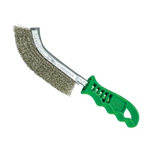 Perie de sarma manuala fir inox ondulat FF Group