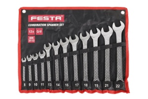 Set 12 chei combinate 8-22mm, DIN3113 Festa