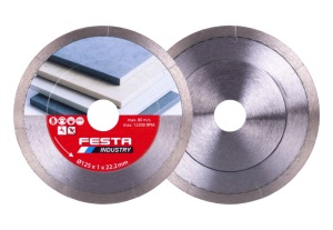 Disc diamantat subtire (1mm) pt placi ceramice, Festa - Img 2