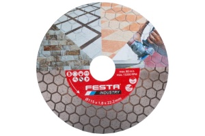 Disc diamantat taiere/polizare Festa